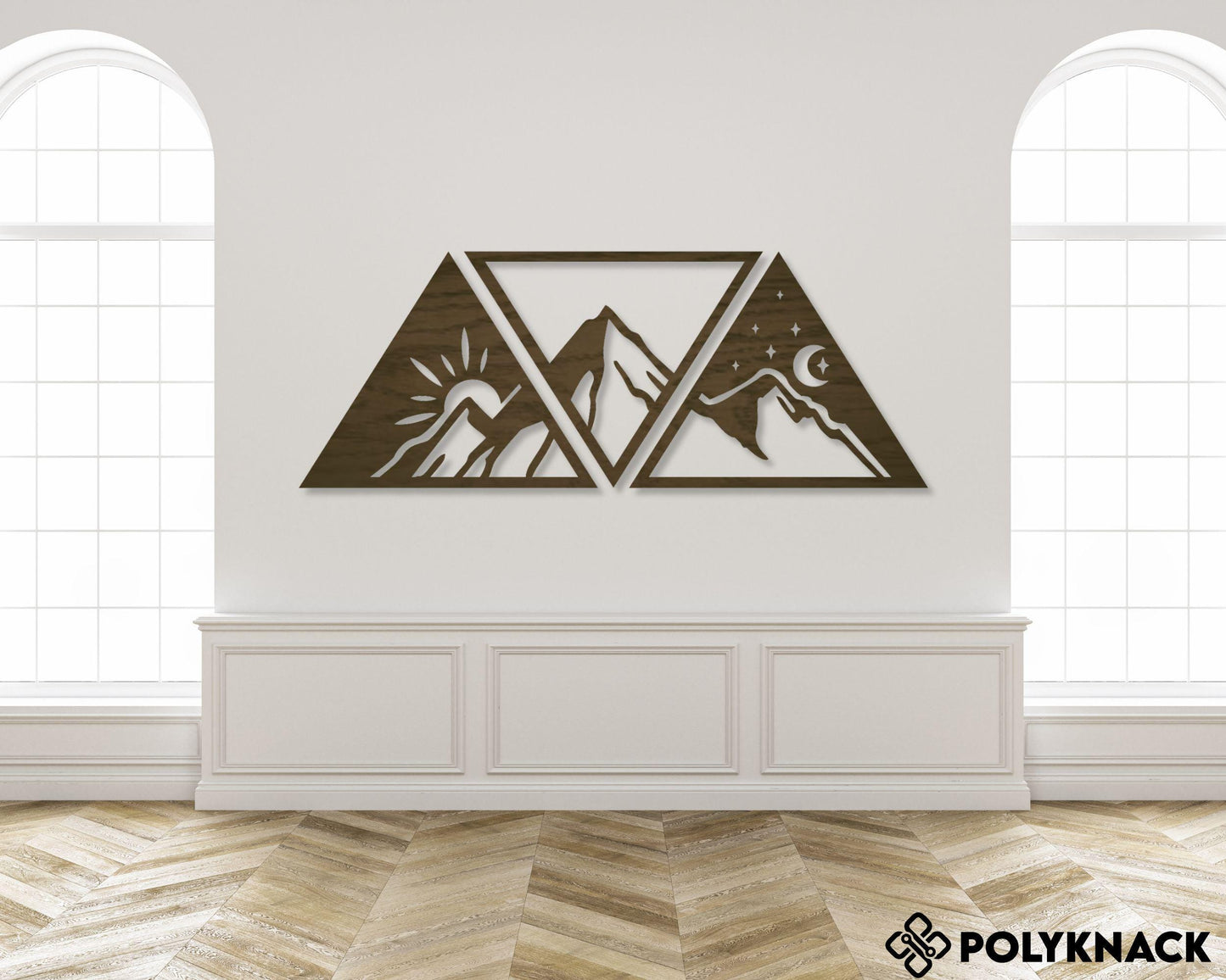 Triangle Mountain Wall Art