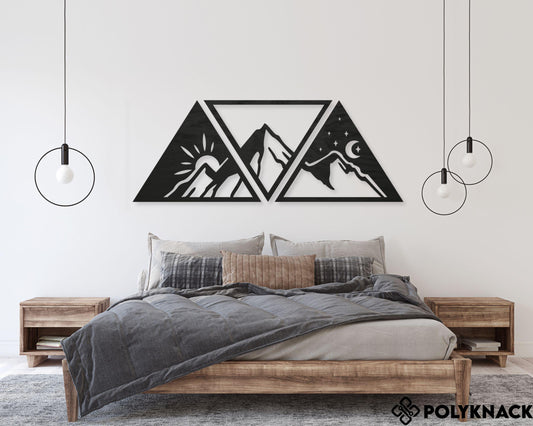 Triangle Mountain Wall Art