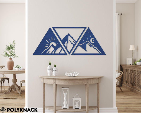 Triangle Mountain Wall Art
