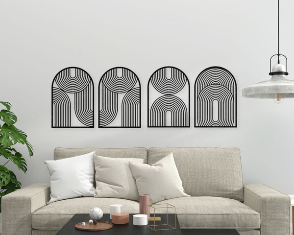Arched Boho Style Wall Art
