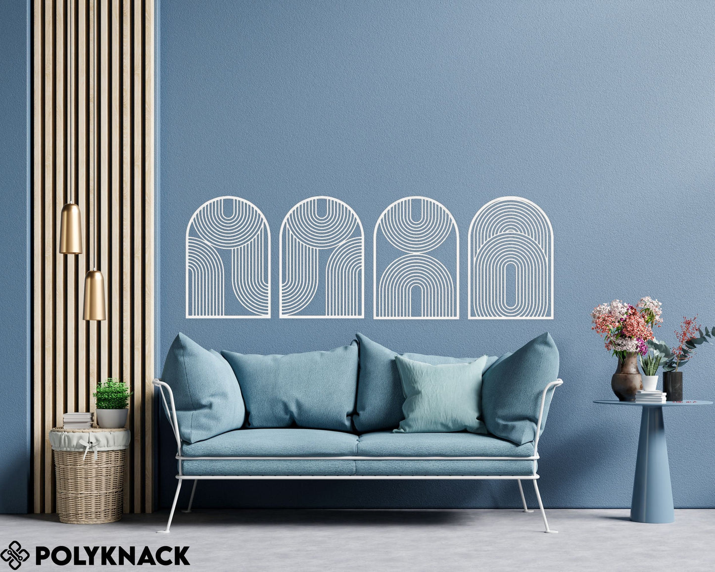 Arched Boho Style Wall Art