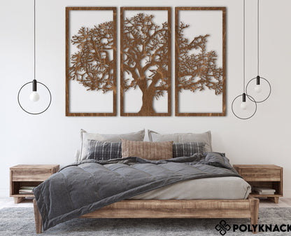 Tall Tree Of Life - 3 Panel