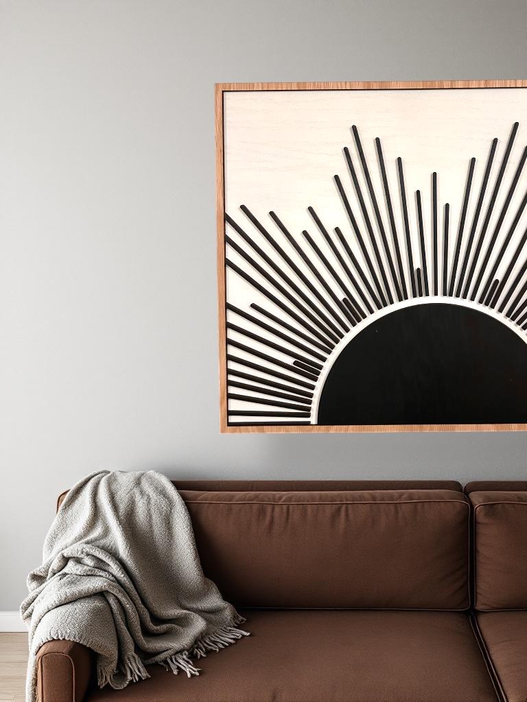 Boho Sun Double Layered Design