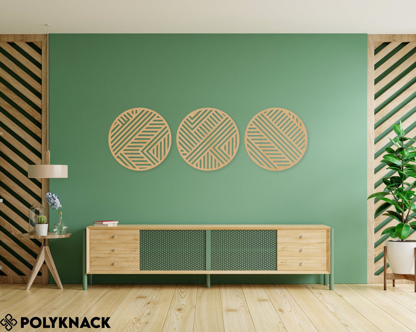 Circular Geometric Wall Decor