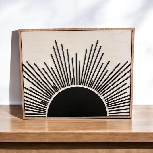 Boho Sun Double Layered Design