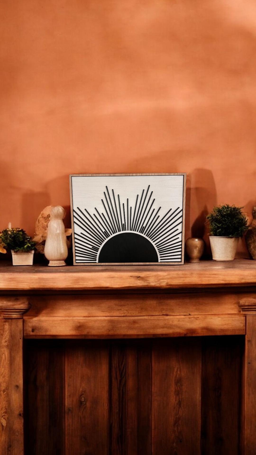 Boho Sun Double Layered Design