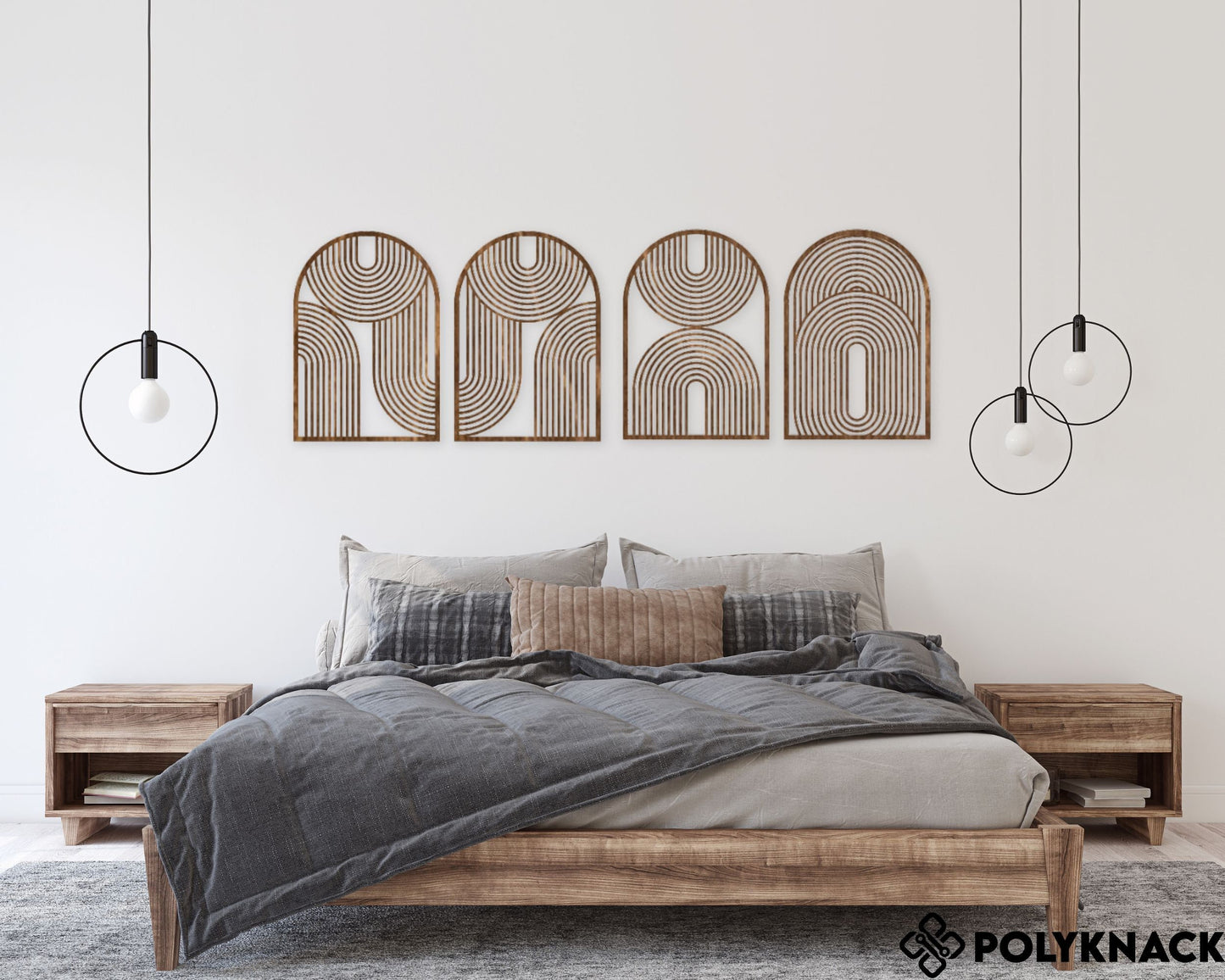 Arched Boho Style Wall Art