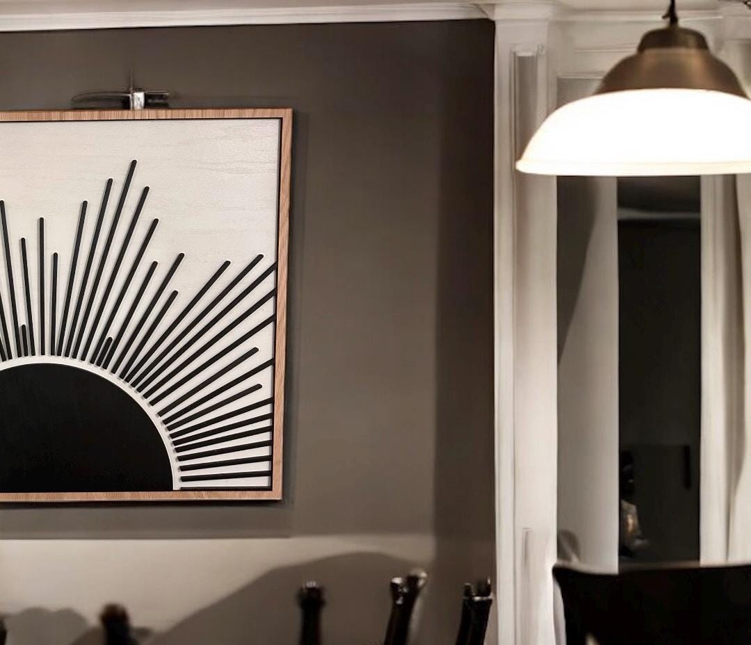 Boho Sun Double Layered Design