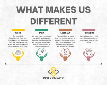 Hexagon Wooden Tiles