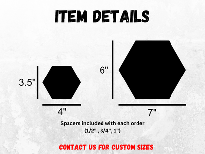 Hexagon Wooden Tiles