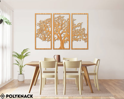 Tall Tree Of Life - 3 Panel