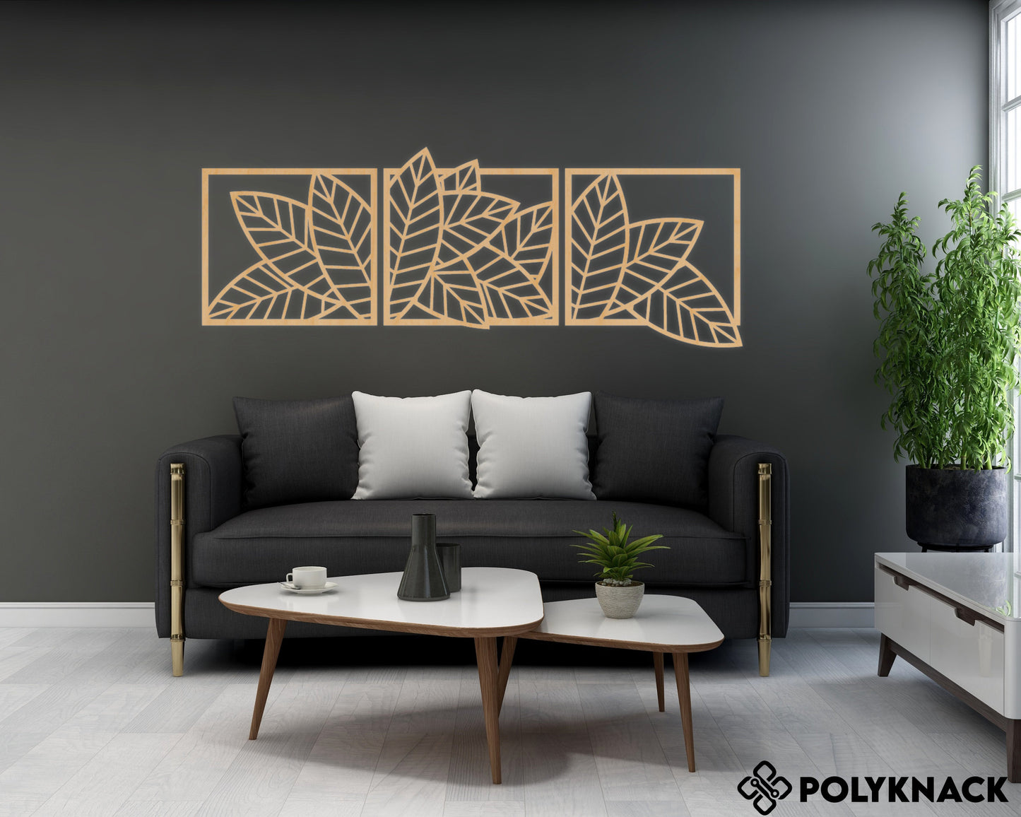 Macrame Leaf Design